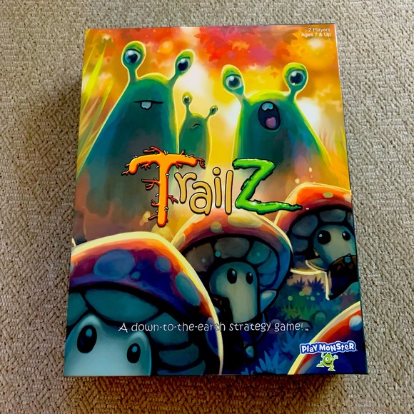 Play Monster Games Other - TRAILZ 🐌 Slugs and Shrooms 🍄 Strategy Board Game